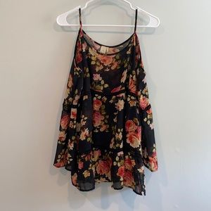 Off the shoulder baby doll top